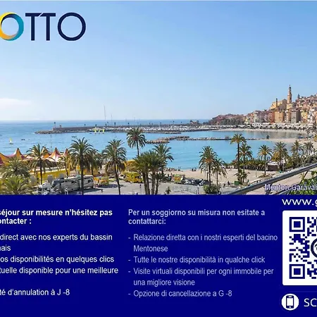 Le Chateau St Louis - Giotto - Studio Climatise Avec Agreable Terrasse Directement Face A La Mer Mae-5584 Apartman *